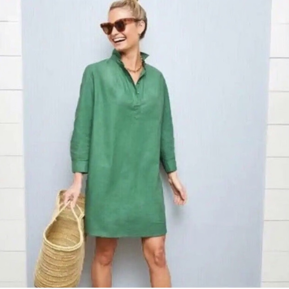 Tuckernuck Pomander Place Green Polly Dress NWTS Size Large
